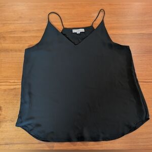 Loft Drapey Tank Top Black Size Extra Large
